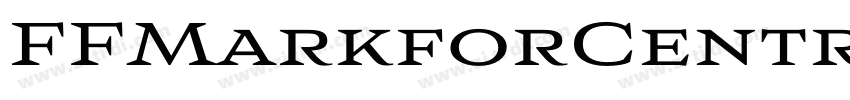 FFMarkforCentrica Bo字体转换